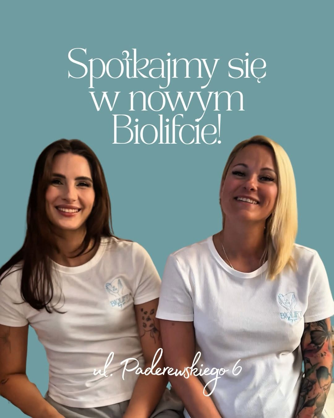 Roksana Piotrowska i Aleksandra Pajor — założycielki BIOLIFT Day Spa
