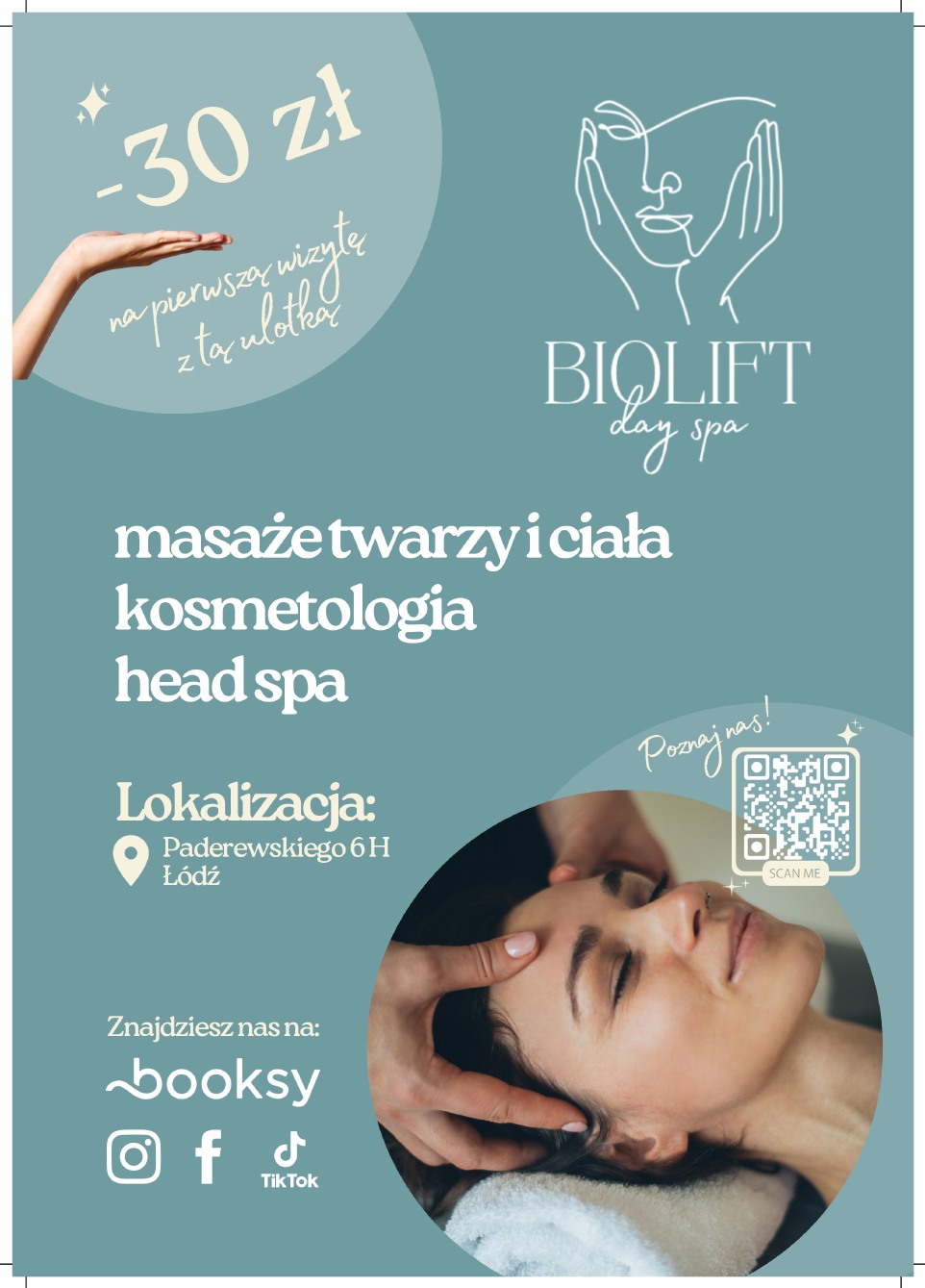 Pierwsza wizyta w BIOLIFT – 30 zł mniej